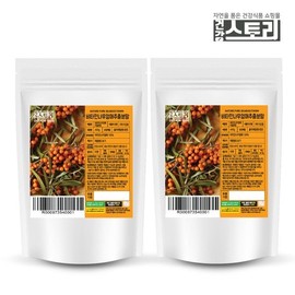 Health Story 티벳산 비타민나무열매추출분말 400g X 2개 Tibetan Sea Buckthorn Extract Powder 400g X 2 Packs