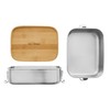 Tatonka Lunch Box I 800 Bamboo Volume: 0.8 L Stainless