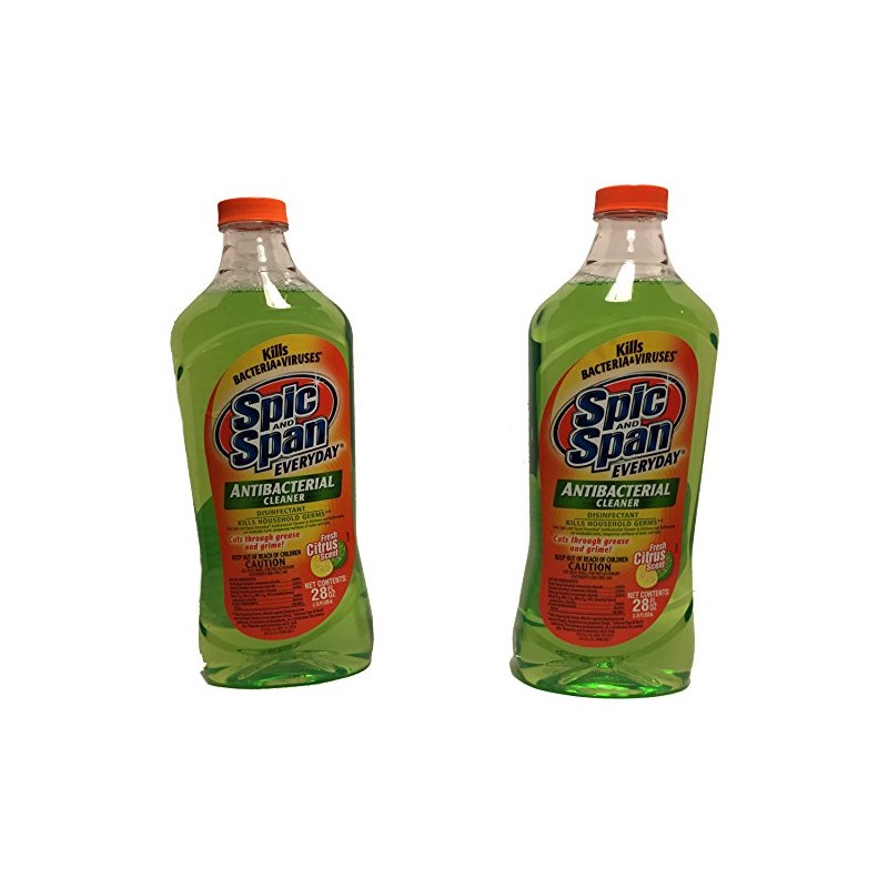 Spic and Span Antibacterial Cleaner Refills 2 PACK - 28