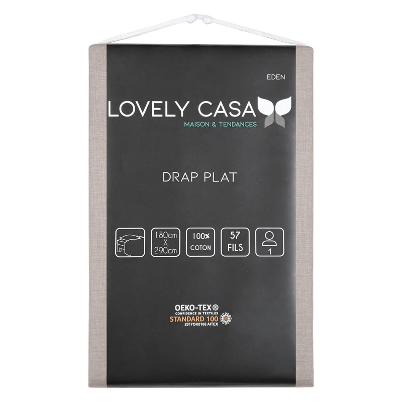 Lovely Casa - Flat Sheet - Size 180 x 290