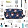 Kids Travel Toiletry Bag - Fire Baseball Waterproof Hanging Dopp