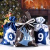 Advent Calendar for Filling - 24 Christmas Calendar Fabric Bags