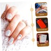 Healvian 6packs Pearl Nail Art Decals Mixed Pearl Nail Flakes
