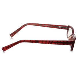 Foster Grant Women's Jackie Cat-Eye Reading Glasses, Wine/Transparent, 48 mm + 1.25