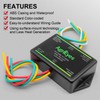 Agrieyes 2-to-3-Wire Trailer Light Converter, Splice-in Trailer Wiring Converter for