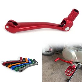 USTPO Motorcycle Shift Lever Gear Shifter Pedal Aluminum Fits for CRF 50 70 XR50 TTR50 110CC 125CC 140CC 150CC SSR Tao Tao Lifan Xmotor Apollo Coolster Dirt Pit Bike ATV - Red