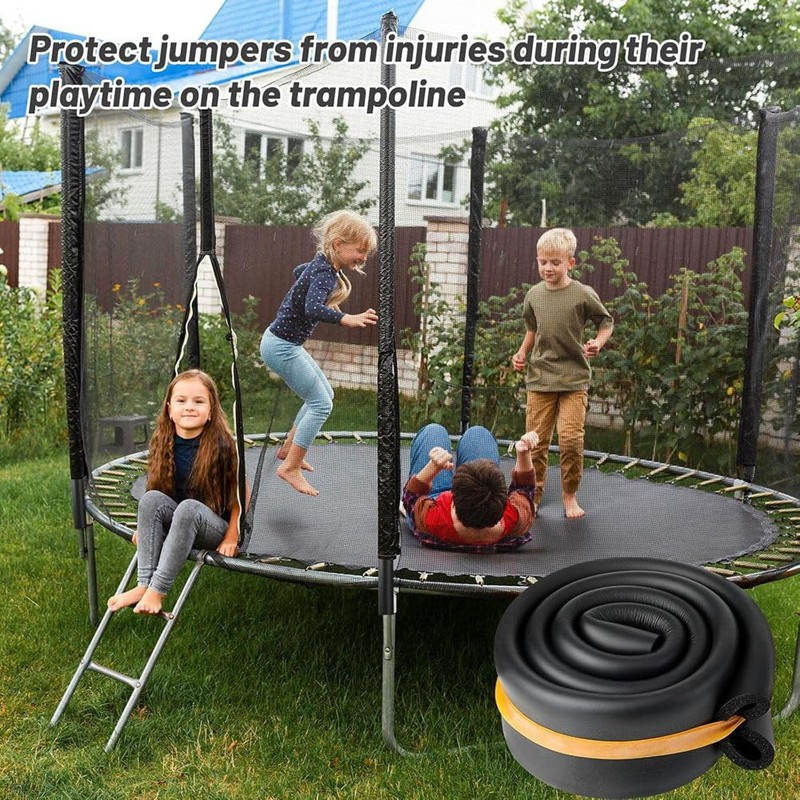 Snblzhef Trampoline Pole Foam Sleeves Trampoline Poles Cover Trampoline Accessories