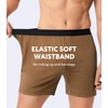 DAVID ARCHY Men's Light Sports Boxer Shorts Underwear Breathable and