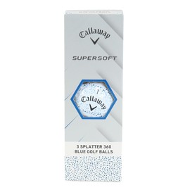 Callaway 1 Sleeve (3 Balls) Golf Certified Ball SUPERSOFT 25 White x Blue