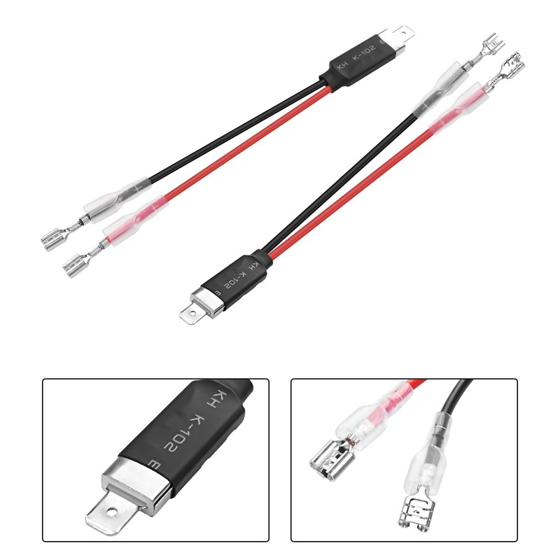 XMSJSIY H1 LED Wiring Headlight Converter Cables Conversion Harness Connector