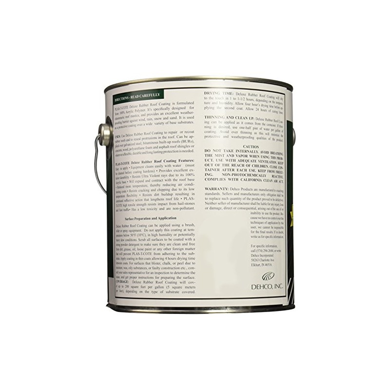 Dehco 16-44128-4 Roof Coating - 1 Gallon