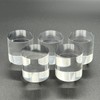 Tsukushi Science Acrylic Cylinder, Each Size, Polished Sides, Acrylic Base,