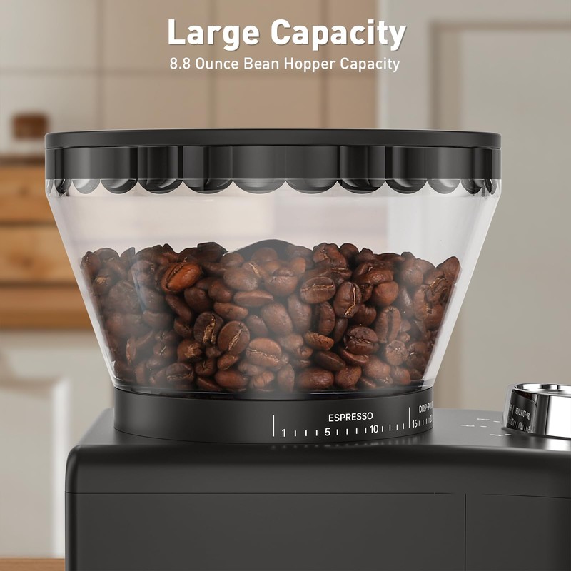 Secura Conical Burr Coffee Grinder with 35 Grinding settings Coffee