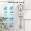 HEANTLE Smart Deadbolt Lock: Keyless Entry Door Lock with Fingerprint