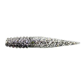 Bobby Garland Slab Slay'R Soft Plastic Crappie Fishing Lure, Fishing Gear and Accessories, 2", Double Silver Rainbow