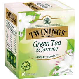 Twinings Green Tea and Jasmine Tea Bags 10 Pack