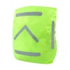 CampTeck U7283 High Visibility Elasticated Rucksack Rain Cover Waterproof Neon