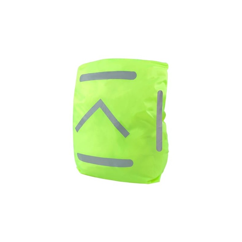 CampTeck U7283 High Visibility Elasticated Rucksack Rain Cover Waterproof Neon