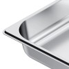 4 Pack 1/2 Size Stainless Steel Steam Table Pan 2.5
