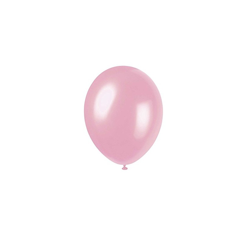 10pcs Plain 12" Pink Helium Quality Latex Balloons Birthday Wedding