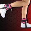 GN FITNESS Grilletes para Tobillo Gym Mujer, Grillete para Tobillo