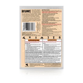 HotHands Body & Hand Super Warmers - Long Lasting Natural Odorless Air Activated Warmers - Up to 18 Hours of Heat - 10 Individual Warmers