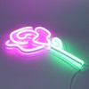 Rose Flower Neon Sign Neon Light Wall Sign for Bedroom