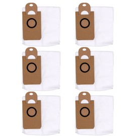 6 Pack Dust Bags for iHome AutoVac Nova Self Empty Robot Vacuum Replacement Accessory Parts