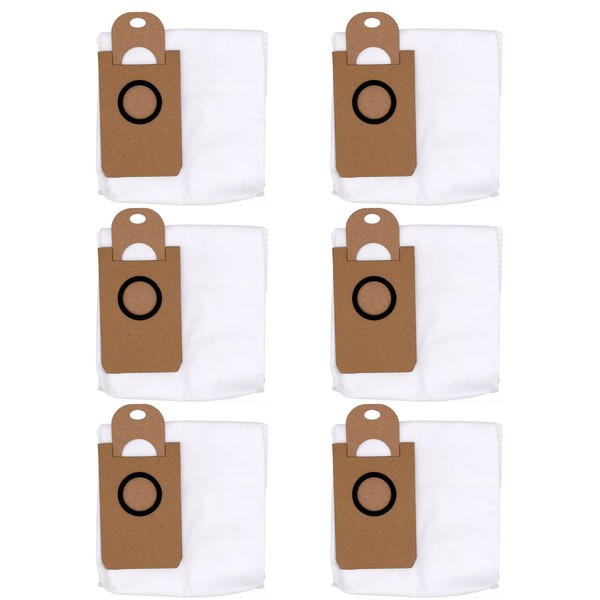 6 Pack Dust Bags for iHome AutoVac Nova Self Empty