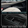 BestEvMod Lower Center Console Slide Cover Organizer Tray Compatible with