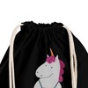 Mr. & Mrs. Panda Unicorn Photographer Sports Bag, black