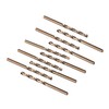 Anawakia 10 Piece M35 HSS Cobalt Drill Bit HSS-Co Drill