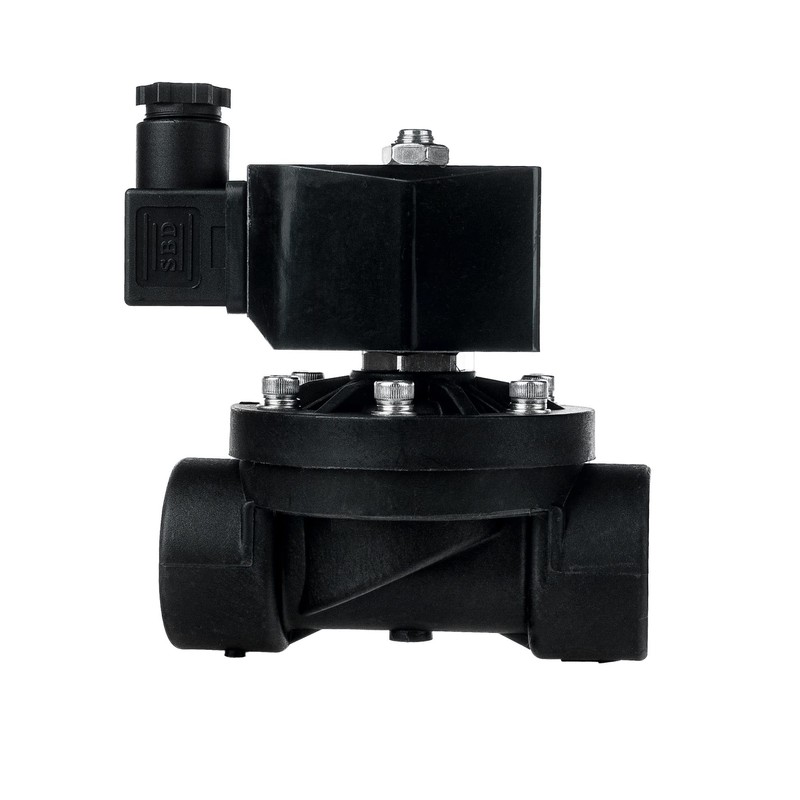 FSA Solenoid Valve Plastic PA6 1 Inch 230 V AC