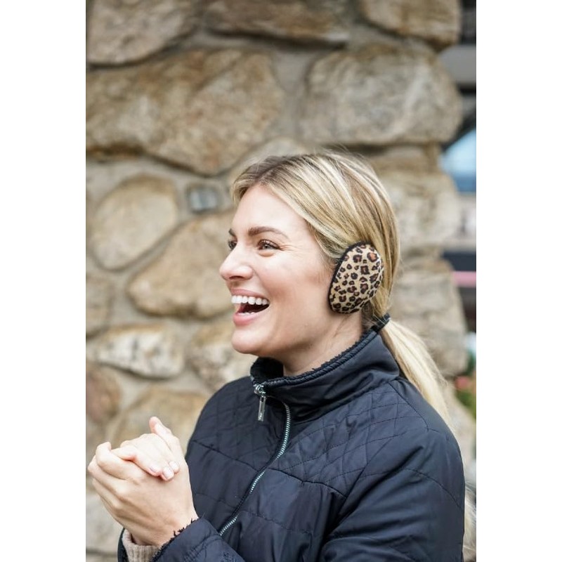 Earbags Bandless Fleece Ear Warmers,Medium,Black