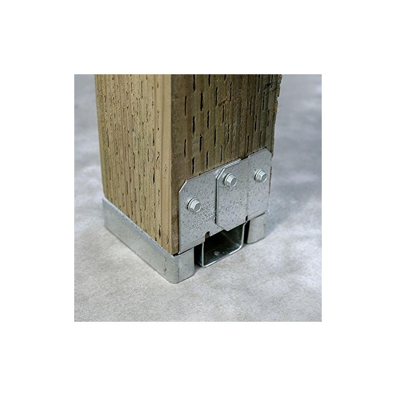 Simpson Strong-Tie ABA44RZ ABA ZMAX® Galvanized Adjustable Standoff Post Base