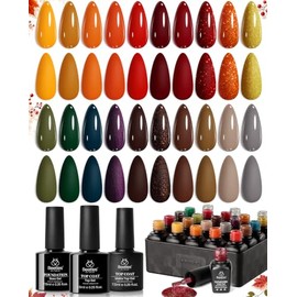 Beetles Gel Polish Kit de Esmaltes en Gel 23 Colores - Brillante - Duradero - Fácil Aplicación - Hecho en USA