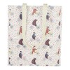 Sass & Belle Woven Plastic Shopper Tote Bag - Happy