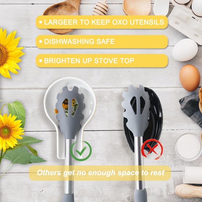 Spoon Rest - Sunflower Spoon Rest for Stove Top for