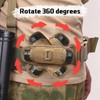 KICPUK Tactical MOLLE Pouches (2-Pack) - Heavy Duty Utility Belt