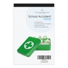 A5 school accident report book, duplicate with 50 reports