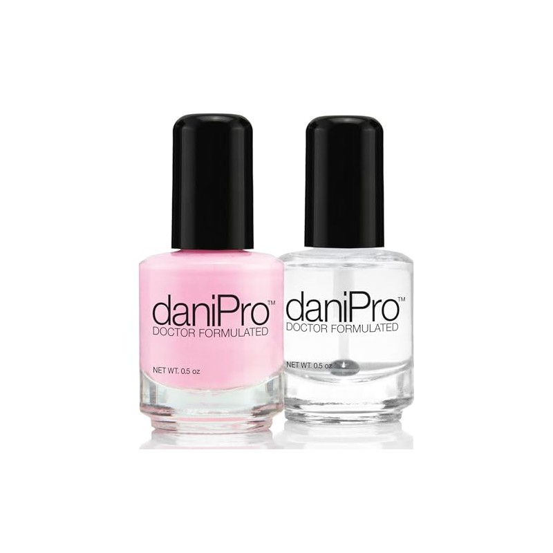 daniPro Doctor Formulated Nail Polish - Forever Girl/Topcoat Duo
