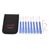 8Pcs Pickup Tool Stainless Steel High Accuracy Single Hook Pick