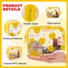 16PCS Softball Cosmetic Bag - Softball Gift Accessories Bags Goodie