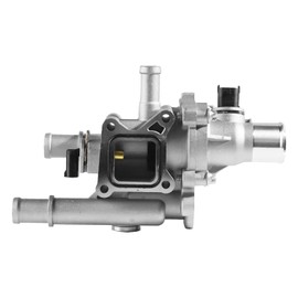 902-033 Aluminium Engine Coolant Thermostat Housing Assembly Compatible with Chevy Cruze 1.8L 2011-2016, for Chevy Sonic 2013-2018 1.8L, OE: 25199824, 25192228, 25192904