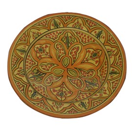 Ceramic Plates Handmade Moroccan Plate Serving 12 Inches Decorative Bowl