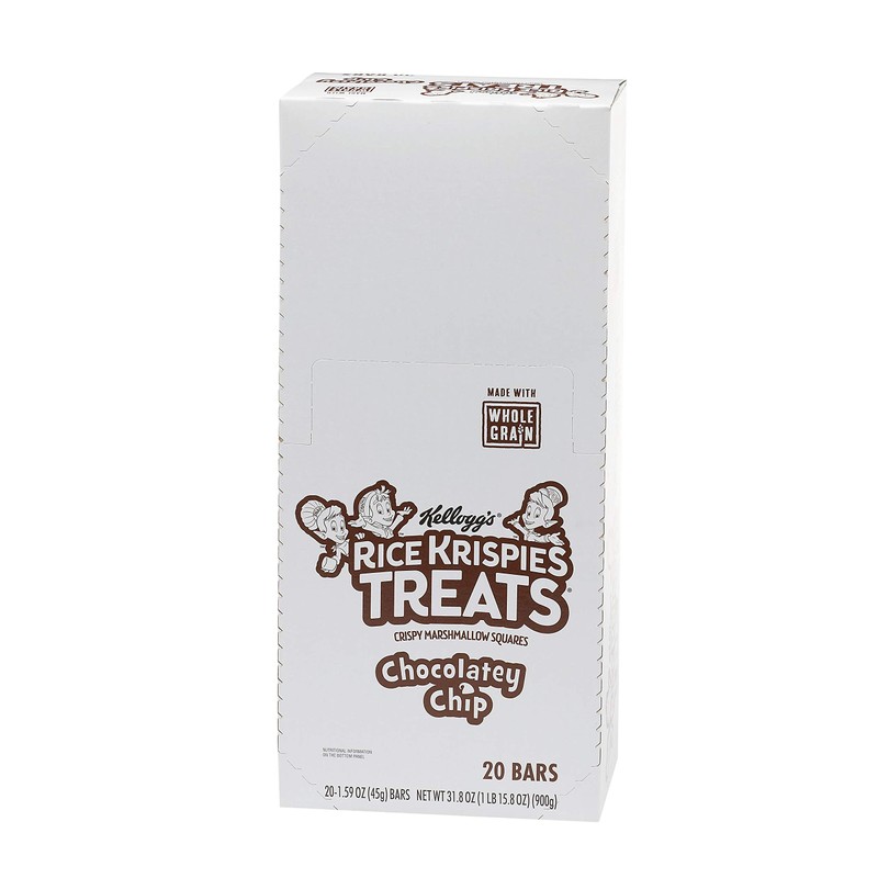 Rice Krispies Treats Whole Grain Chocolatey Chip, 80 Count