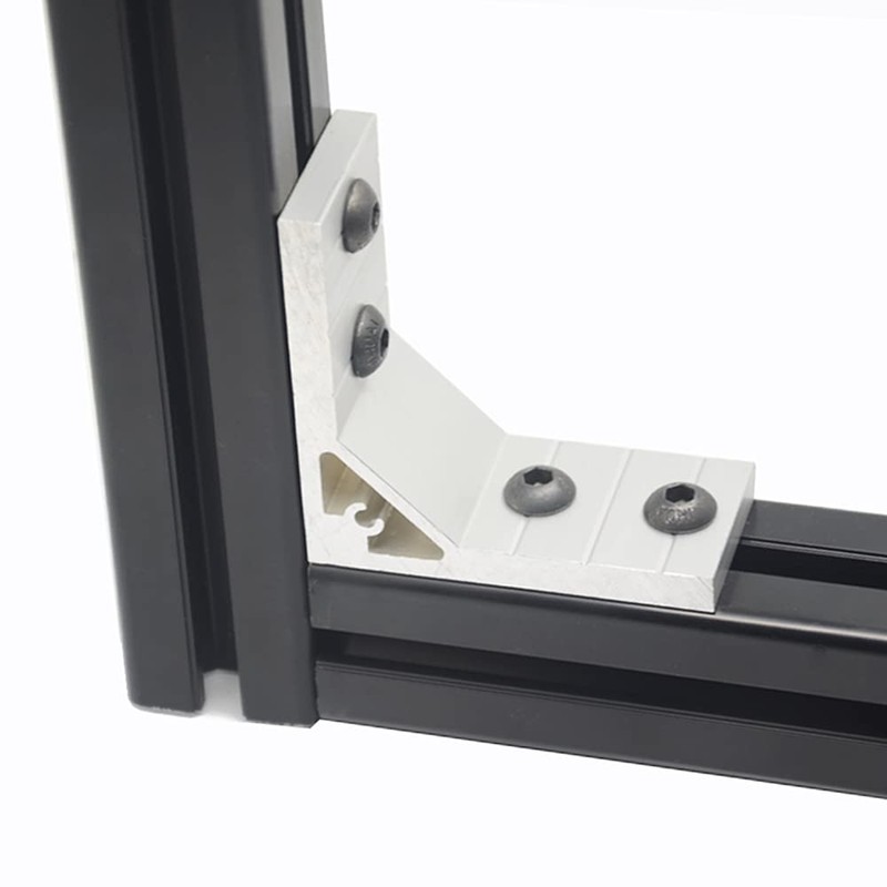 Iverntech 4pcs Corner Bracket for Standard 8mm Slot 4040 Series