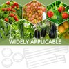 SANOU Tomato Hooks Pack of 100 Tomato Hooks with 60
