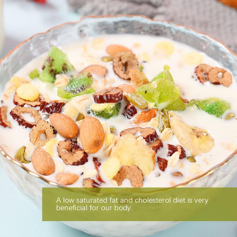 SIJIYUNLI-Mixed Nut Oatmeal 500g/17.63oz Nutritional breakfast, low sugar, Congee