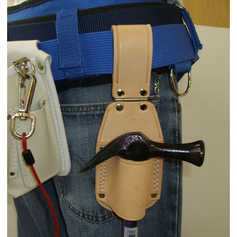 Kozuchi CE-32C Nume Leather Hammer Slot, Large, Hinged, Double Sew